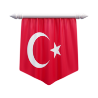 Turquía nacional bandera conjunto ilustración png