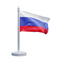 Russie nationale drapeau ensemble illustration png