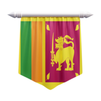 sri lanka national flag set illustration png