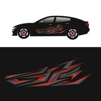 vector car body decal wrapping stickers. car background stickers