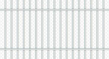 Fence iron in flat style on black background. Isolated icon set. vector