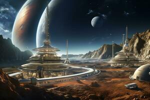 Future of space exploration from colonization photo