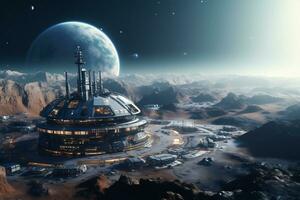Future of space exploration from colonization photo
