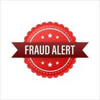 Fraud alert. Security Audit, Virus Scanning, Cleaning, Eliminating Malware, Ransomware Vector stock illustration
