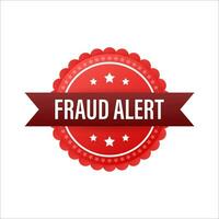 Fraud alert. Security Audit, Virus Scanning, Cleaning, Eliminating Malware, Ransomware Vector stock illustration