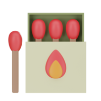 Match Box 3D Icon png