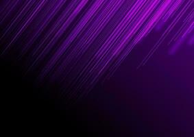 Violet glowing neon lines abstract background vector