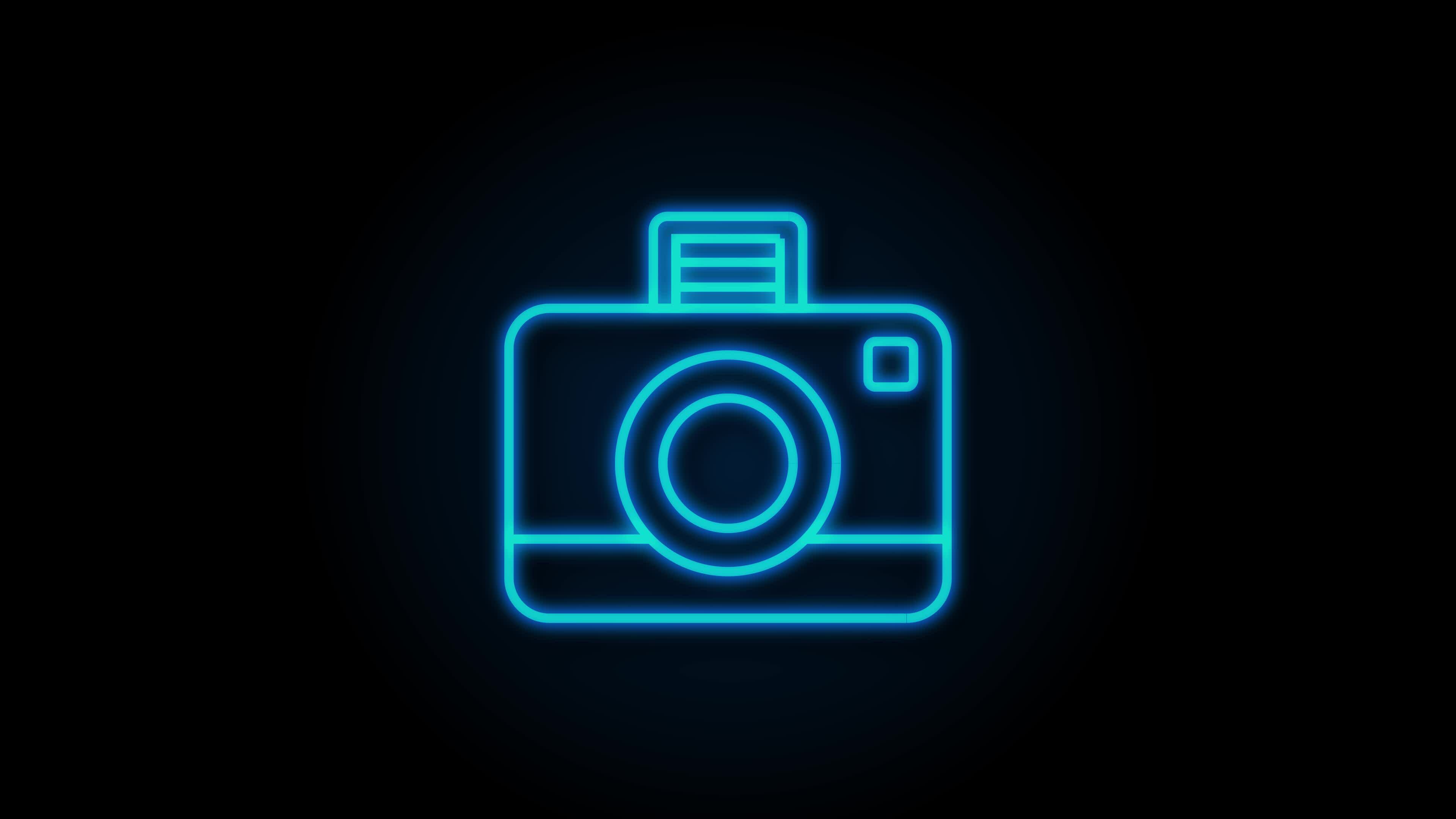 Technology icon on white background. Information technology. Digital