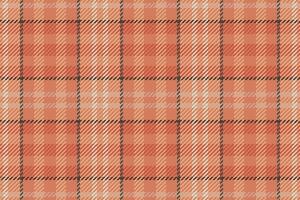 Seamless pattern of scottish tartan plaid. Repeatable background with check fabric texture. Vector backdrop striped textile print.