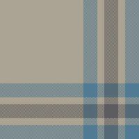 Plaid check pattern. Seamless fabric texture. Tartan textile print. vector