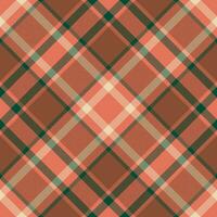 Plaid pattern vector. Check fabric texture. Seamless textile design for clothes, paper print. vector