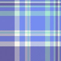 Seamless background check of textile pattern fabric with a plaid tartan texture vector. vector