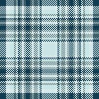 Seamless check textile of tartan fabric pattern with a texture vector plaid background.