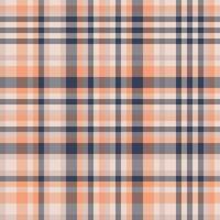 Seamless vector textile of check fabric background with a tartan texture pattern plaid.