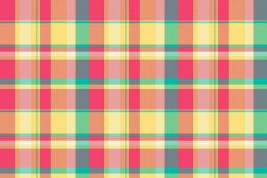 Check vector fabric of background textile texture with a tartan pattern seamless plaid.