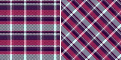Vector plaid pattern of fabric textile check with a texture tartan background seamless.