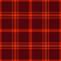 Tartan texture plaid of seamless textile fabric with a check background pattern vector. vector