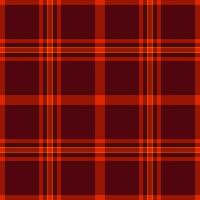 Tartan texture plaid of seamless textile fabric with a check background pattern vector. vector