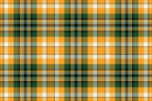 Plaid vector texture of check fabric seamless with a background pattern tartan textile.