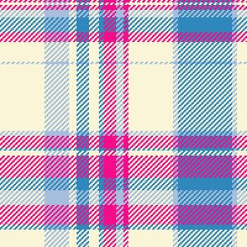 Plaid tartan texture of check seamless pattern with a vector textile fabric background.