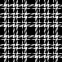Plaid background pattern of textile seamless vector with a texture check fabric tartan.