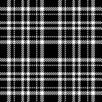 Plaid background pattern of textile seamless vector with a texture check fabric tartan.