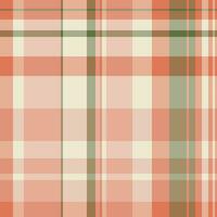 Background plaid seamless of textile pattern check with a vector texture tartan fabric.