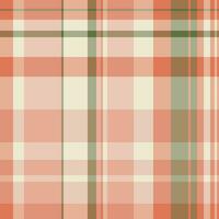 Background plaid seamless of textile pattern check with a vector texture tartan fabric.