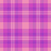 Tartan textile seamless of pattern texture fabric with a plaid check background vector. vector
