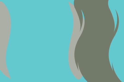 Flat lay wave multicolor abstract background vector illustration best for background, poster and banner design