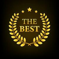 Best seller badge. Best seller vector isolated. Badge in flat design style