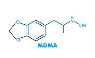 Probiotics bacteria vector design. Icon with lactic acid formula