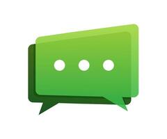 Message icon. Email icon. Send new message. Social network. Chat bubble. Vector stock illustration