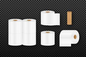 Vintage toilet paper, great design for any purposes. Flat pattern. Vector pattern