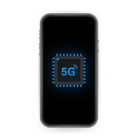5G eSIM Embedded SIM card icon symbol concept. New chip mobile cellular communication technology. Smartphone icon. Vector stock illustration
