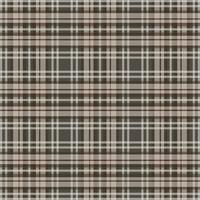 Tartan plaid pattern with texture and coffee color. vector