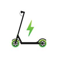 Electric Scooter Icon. Modern lifestyle. Eco transport for city lifestyle. Scooter. Vector stock illustration