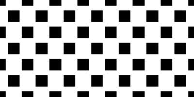black white square seamless pattern vector