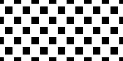 black white square seamless pattern vector