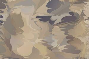 abstract army brown desert sand storm field stripes camouflage pattern military background. Pastel neutral painted backgrounds vector