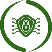 Cyber Security Vector Icon