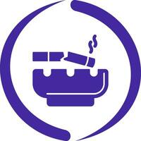 Broken Cigarette Vector Icon