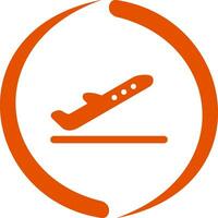 Departure Vector Icon