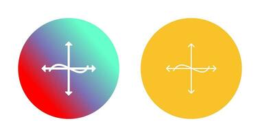 Unique Graph Vector Icon