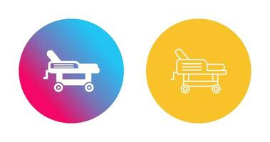 Hospital Bed Vector Icon