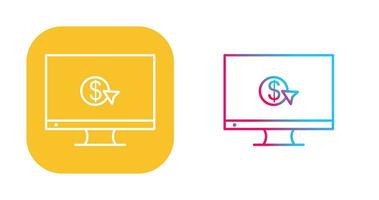 Unique Pay Per Click Vector Icon