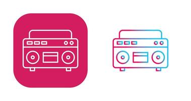 Casette Player Vector Icon