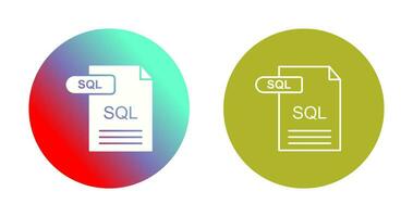 SQL Vector Icon