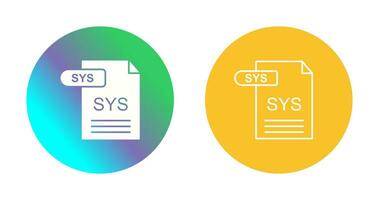 SYS Vector Icon
