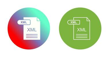 XML Vector Icon